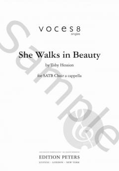 She Walks in Beauty von Toby Hession 
