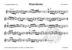 'aufg'spielt zum Volkstanz': Rheinländer 