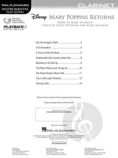 Mary Poppins Returns for Clarinet 