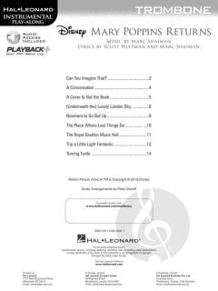 Mary Poppins Returns for Trombone 