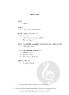 Andrew Lloyd Webber for Classical Players 