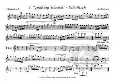 Bairische Klarinettenmusi 3 von Karl Edelmann im Alle Noten Shop kaufen (Stimmensatz)