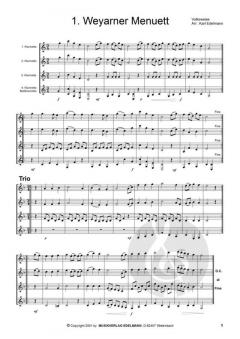 Klarinettenquartette zur Advents- und Weihnachtszeit im Alle Noten Shop kaufen