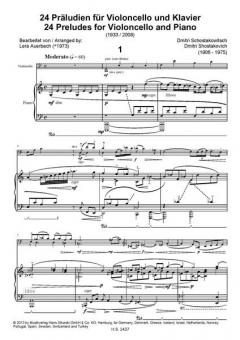 24 Präludien op. 34 von Dmitri Schostakowitsch 