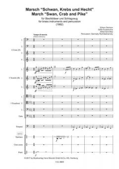 Marsch 'Schwan, Krebs und Hecht' von Sofia Gubaidulina 