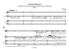 Wo kein Klang ist von Guoping Jia 