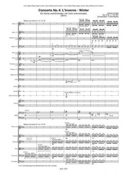 Concerto No. 4: L'inverno von Antonio Vivaldi 
