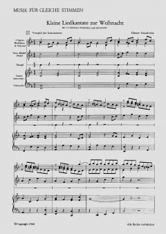 Kleine Liedkantate zur Weihnacht (Günter Gruschwitz) 