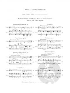 Werke für Violine und Klavier von Peter Iljitsch Tschaikowsky im Alle Noten Shop kaufen
