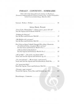 Arien, Duett, Terzett von Ludwig van Beethoven 