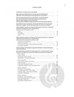 Chorwerke von Béla Bartók 