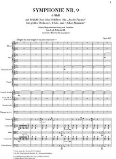 Symphonien 5 von Ludwig van Beethoven 