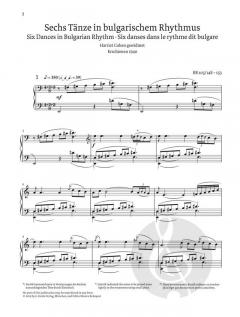 6 Tänze in bulgarischem Rhythmus von Béla Bartók 