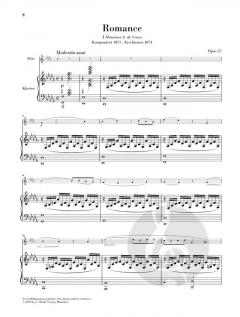 Romance Des-dur op. 37 von Camille Saint-Saëns 