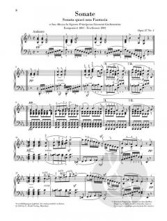 Klaviersonate Nr. 13 Es-dur op. 27 Nr. 1 von Ludwig van Beethoven im Alle Noten Shop kaufen