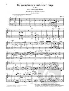 Eroica-Variationen op. 35 von Ludwig van Beethoven 