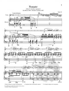 Sonate G-dur op. 13 von Edvard Grieg 