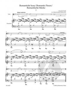 Romantische Stücke op. 75 von Antonín Dvořák 