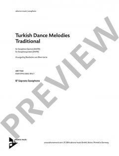 Turkish Dance Melodies von Albert Loritz 