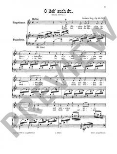 2 Lieder op. 23 von Gustava Bley 