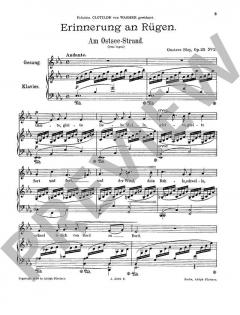 Erinnerung an Rügen op. 25/2 von Gustava Bley 