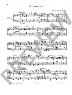 2 Nocturnes op. 29 von Gustava Bley 