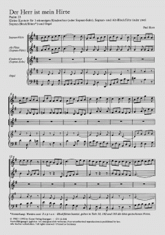 Der Herr ist mein Hirte (Paul Horn) 