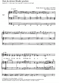 Hast du deinen Bruder gesehen (Günther Kretzschmar) 