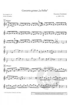 Concerto grosso 'La Follia' von Francesco Geminiani (Download) 
