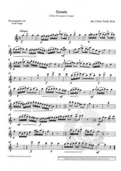 Sonate C-Dur von Johann Christoph Friedrich Bach (Download) 
