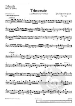 Triosonate c-Moll von Johann Joachim Quantz (Download) 