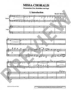 Missa choralis op. 137 von Harald Heilmann 