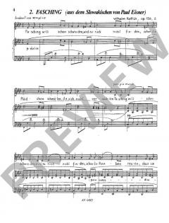 Monate im Lied op. 128 von Wilhelm Rettich 