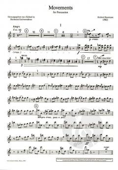 Movements von Herbert Baumann (Download) 
