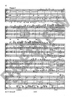 Streichquartett Nr. 2 D-Dur von Alexander Borodin im Alle Noten Shop kaufen