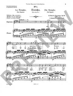 La Nymphe op. 56/1 von Nikolai Rimski-Korsakow 