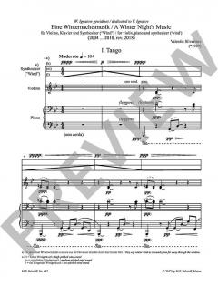 Eine Winternachtsmusik von Valentin Silvestrov 