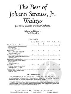 The Best of Strauss Waltzes von Johann Strauss (Vater) 
