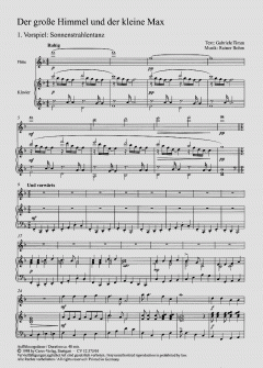 Der große Himmel und der kleine Max (Rainer Bohm) 