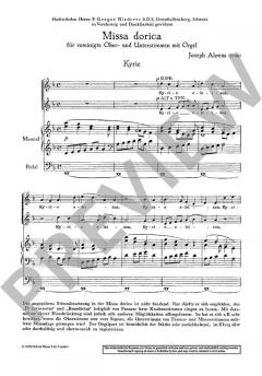 Missa dorica von Joseph Ahrens (Download) 