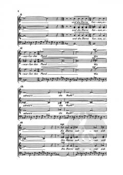 Der schwarze Mond 'In die mondlose Nacht' von Harald Genzmer (Download) 