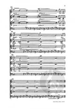 Der schwarze Mond 'In die mondlose Nacht' von Harald Genzmer (Download) 