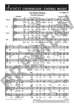 7 Hölderlin-Chöre GeWV 40 Nr. 7 von Harald Genzmer (Download) 