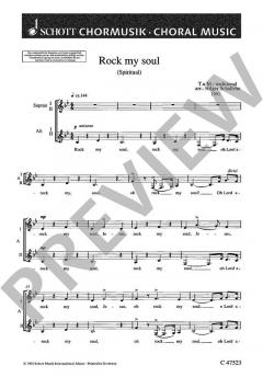 Drei Negro-Spirituals Nr. 3 von Hilger Schallehn (Download) 