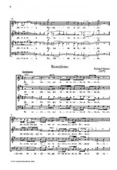 Vier Sätze einer Messe D-Dur op. AV. 31 von Richard Strauss (Download) 