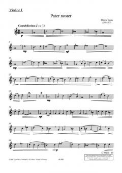 Pater noster von Peteris Vasks (Download) 