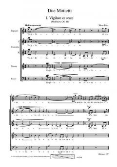 Due Mottetti von Nino Rota (Download) 