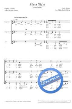 3 Christmas Carols von Malcolm Goldring (Download) 