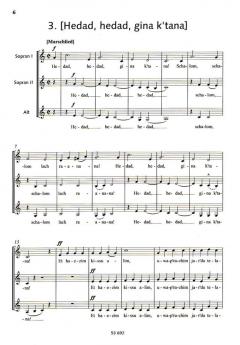 Drei hebräische Knabenchöre von Viktor Ullmann (Download) 