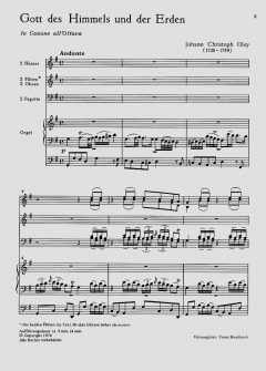 Gott des Himmels und der Erden 